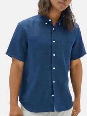 Everlane Linen Short Sleeve Shirt